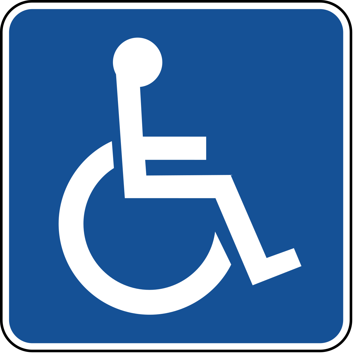 Accessibility sign